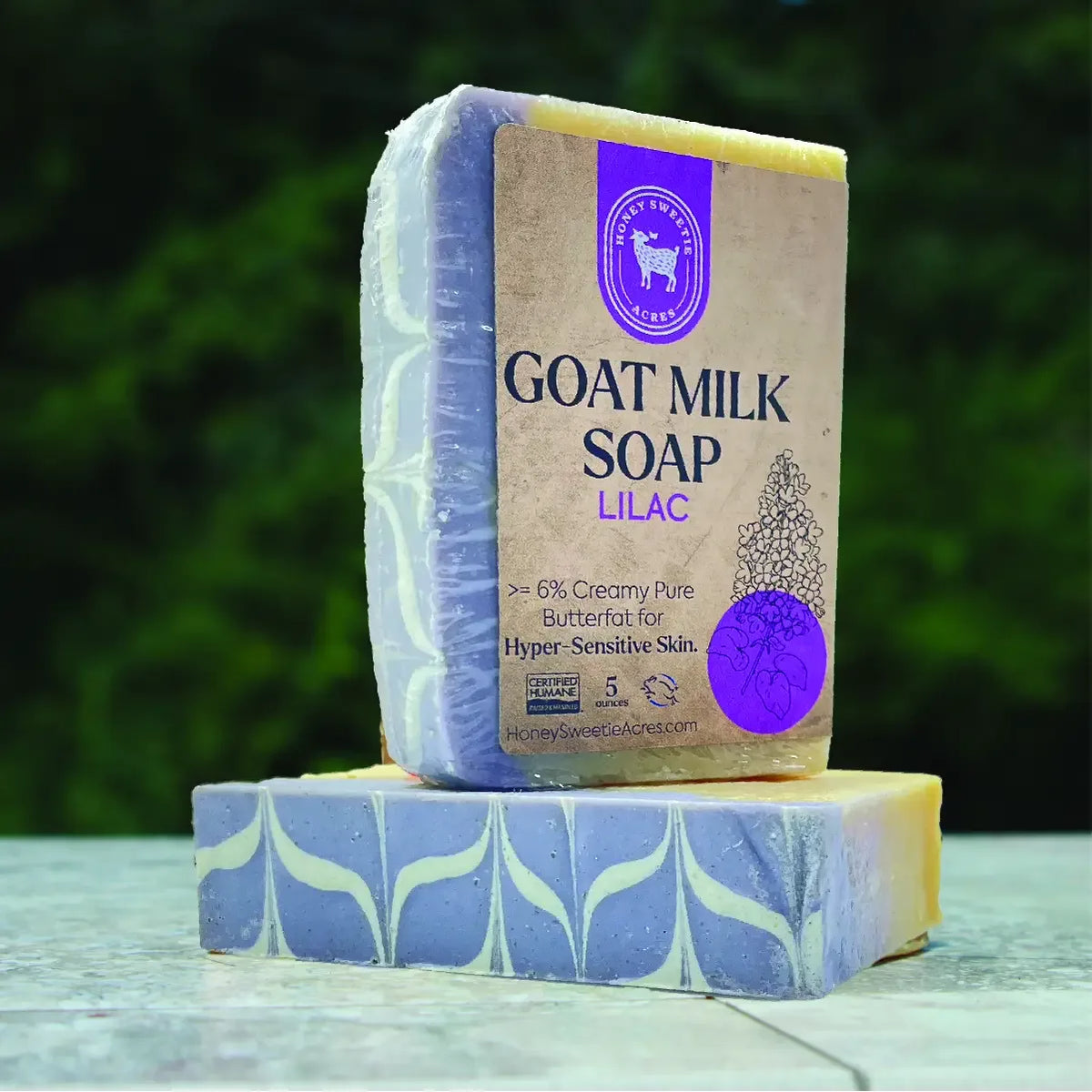 Goat Milk Soap — Honey Sweetie Acres — Lilac