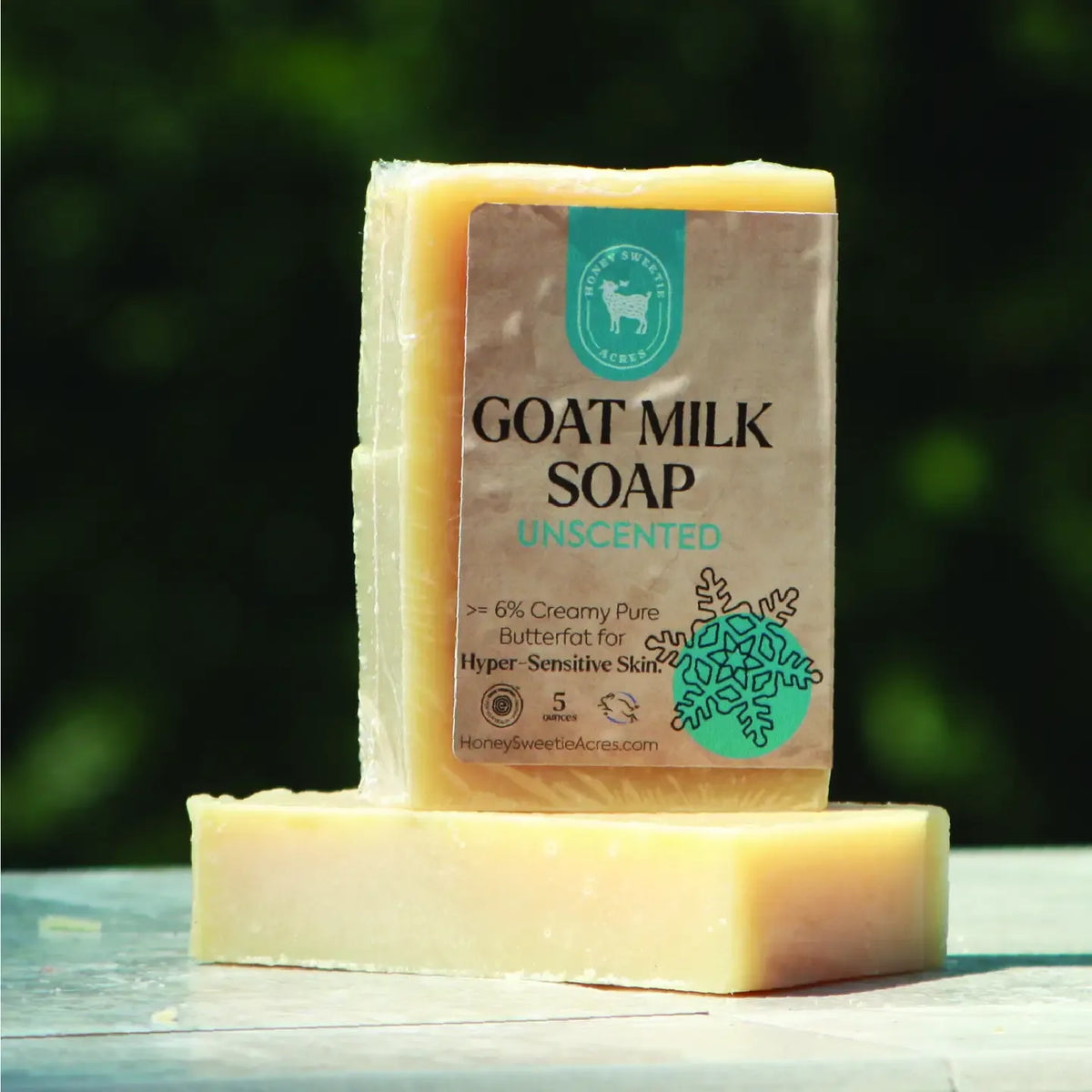 Goat Milk Soap — Honey Sweetie Acres — Unscented
