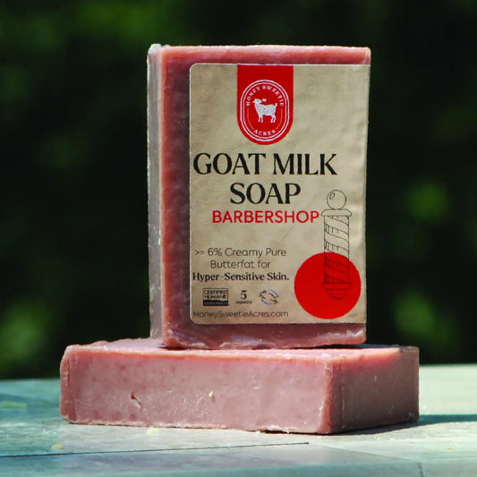Goat Milk Soap — Honey Sweetie Acres — Barbershop