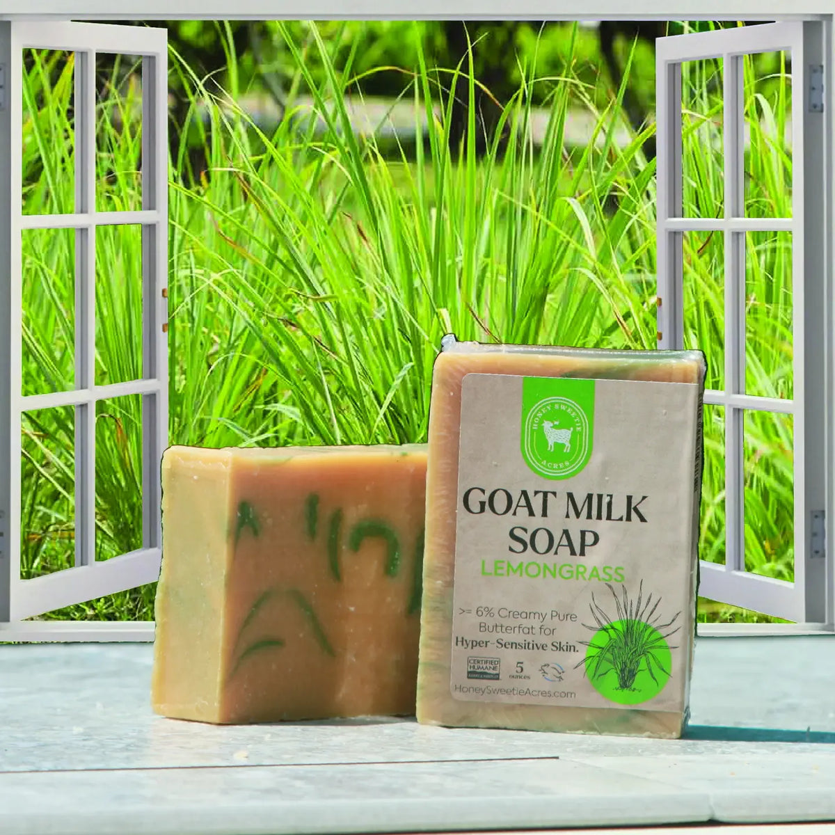 Goat Milk Soap — Honey Sweetie Acres — Lemongrass