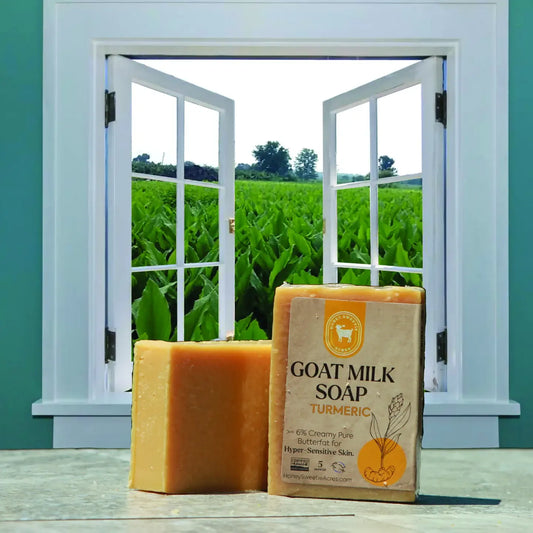 Goat Milk Soap — Honey Sweetie Acres — Turmeric