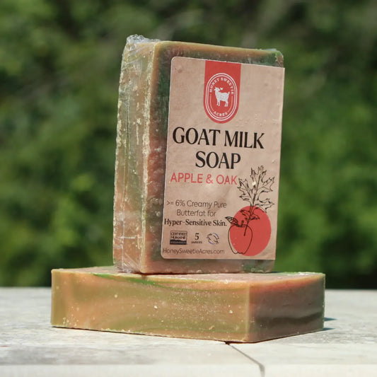 Goat Milk Soap — Honey Sweetie Acres — Apple & Oak